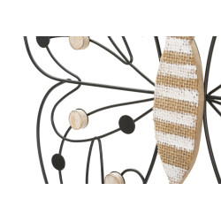 PANNEAU EN FER ET BOIS PAPILLON CM 39,5X1,5X33,5 MIN 2
