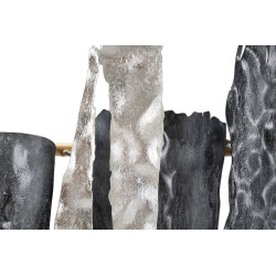 PANNEAU EN FER SCULPTÉ CM 122,6X6,4X62,9
