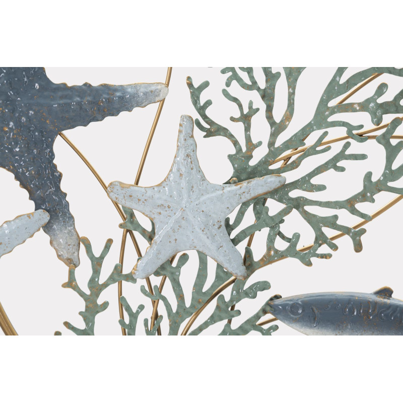 PANNEAU EN FER ÉTOILE DE MER CM 95,3X5X53,3