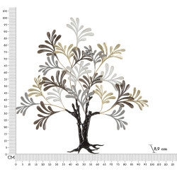 PANNEAU EN FER LIXY TREE CM 97,2X8,9X100,3
