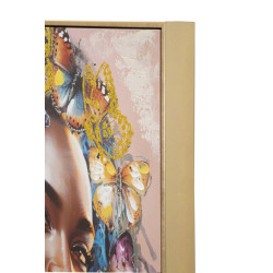 PEINTURE SUR TOILE AVEC CHÂSSIS TARA -A- CM 82X4,5X82