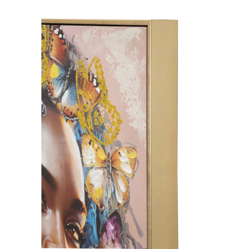 PEINTURE SUR TOILE AVEC CHÂSSIS TARA -A- CM 82X4,5X82