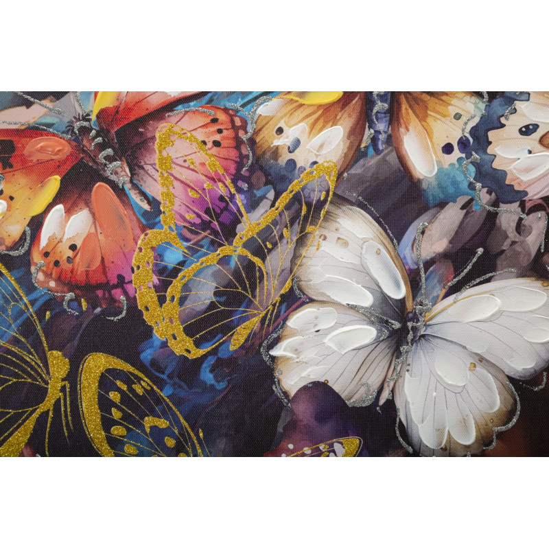 PEINTURE SUR TOILE AVEC CHÂSSIS TARA -A- CM 82X4,5X82