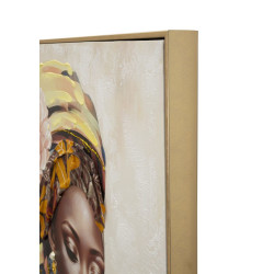 PEINTURE SUR TOILE AVEC CADRE AYDA -A- CM 72X4,5X102