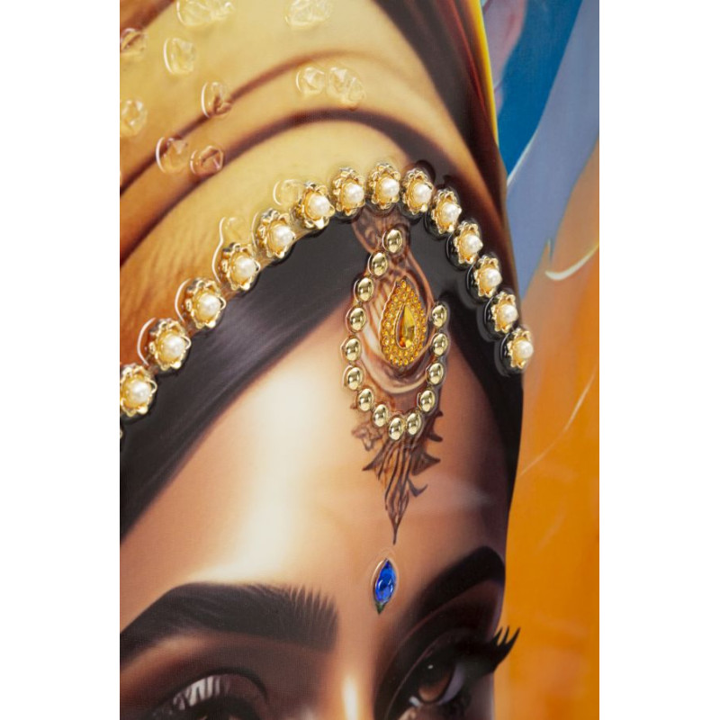 PEINTURE SUR TOILE AVEC CADRE SAMIRA -A- CM 72X4,5X102