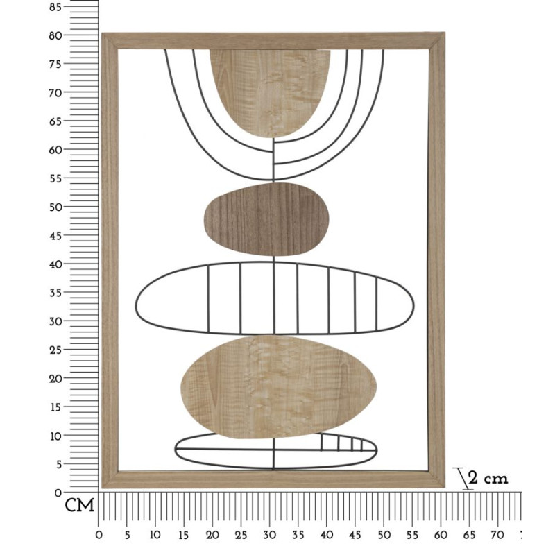 PANNEAU MURAL ASTROY -A- CM 60X2X80