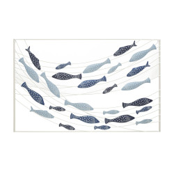 PANNEAU MURAL POISSON CM...