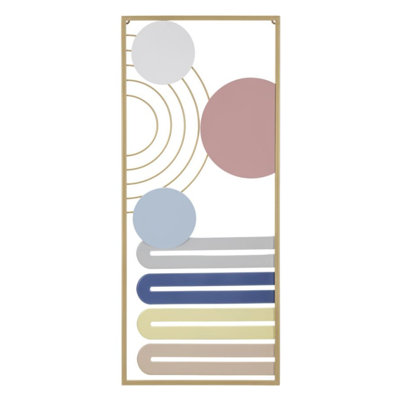 PANNEAU MURAL COLORÉ -B- CM 37,5X2X84