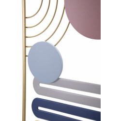PANNEAU MURAL COLORÉ -B- CM 37,5X2X84