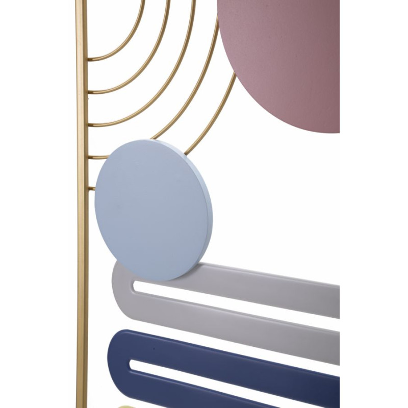 PANNEAU MURAL COLORÉ -B- CM 37,5X2X84