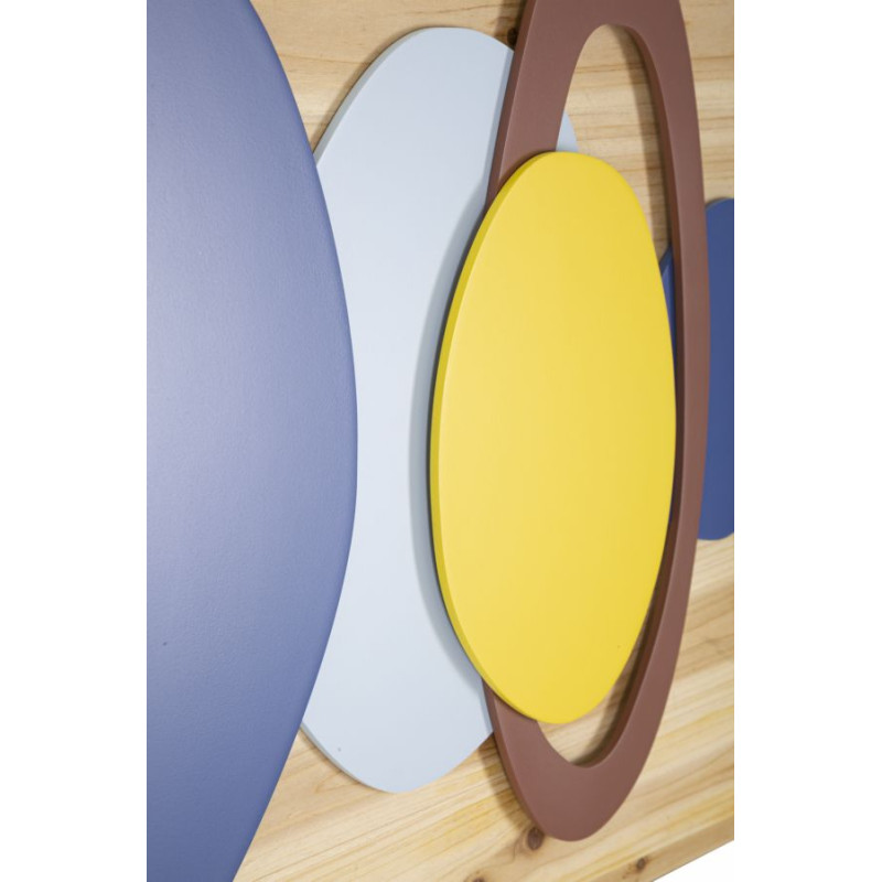 PANNEAU MURAL COULEUR BOIS CM 80X2,5X50