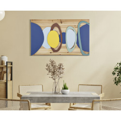 PANNEAU MURAL COULEUR BOIS CM 80X2,5X50