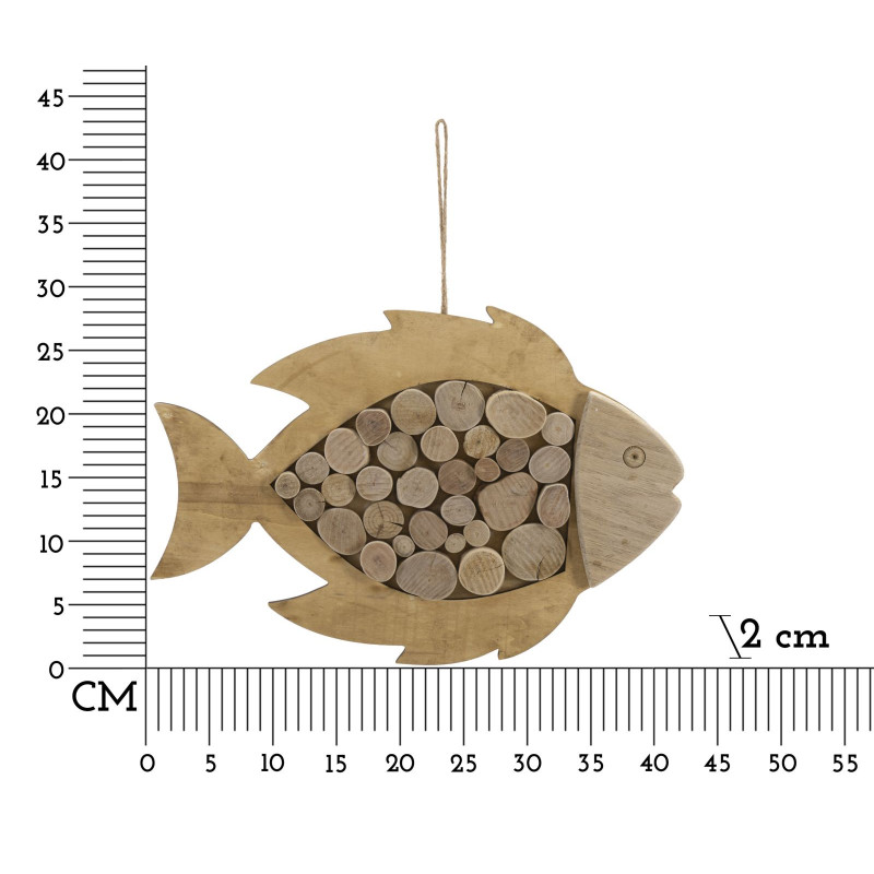 POISSON À SUSPENSION NATURE CM 42,5X2X28,5