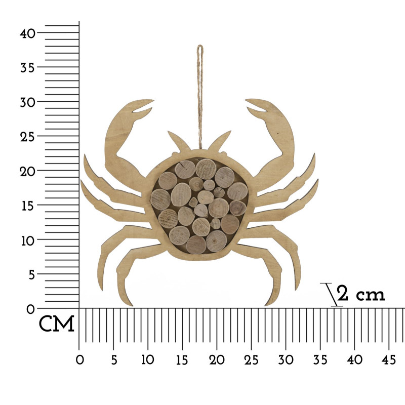 CRABE NATURE CM 35X2X31