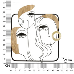 PANNEAU MURAL PICASSY CM 52X2X63