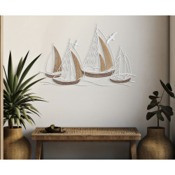 PANNEAU MURAL ADRIATIQUE CM 89,5X3,8X57,8