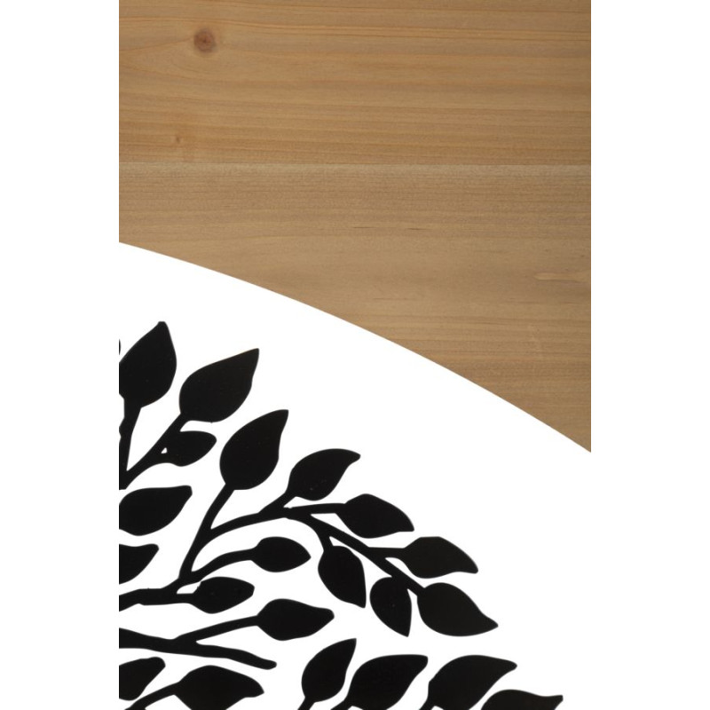 PANNEAU MURAL ARC FER ET BOIS ENSEMBLE 3PCS CM 105X2X70 (35X2X70)