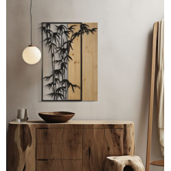 PANNEAU MURAL EN BAMBOU CM 58X2X80