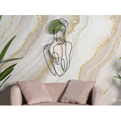 PANNEAU MURAL LADY COLOR CM 40X1,3X80
