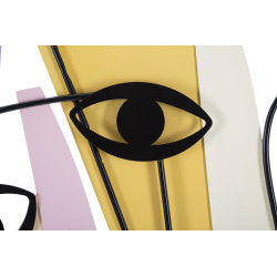 PANNEAU MURAL YEUX -A- CM 120X2X72