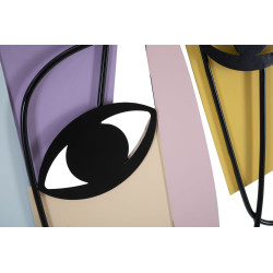 PANNEAU MURAL YEUX -A- CM 120X2X72