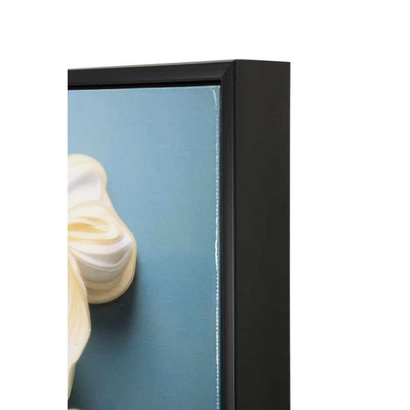 PEINTURE SUR TOILE LAQUÉE NARCY -N- AVEC CADRE CM 82X4X82