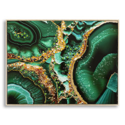 PEINTURE SUR TOILE LAQUÉE...