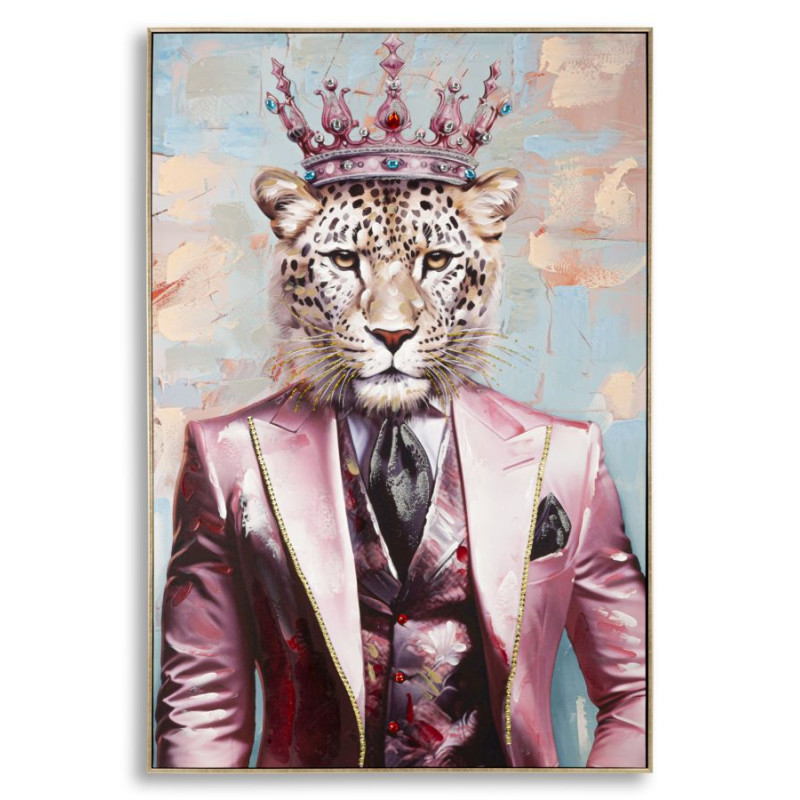 PEINTURE SUR TOILE KING -B- C/CADRE 82X4.5X122