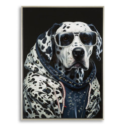 PEINTURE SUR TOILE LAQUÉE...