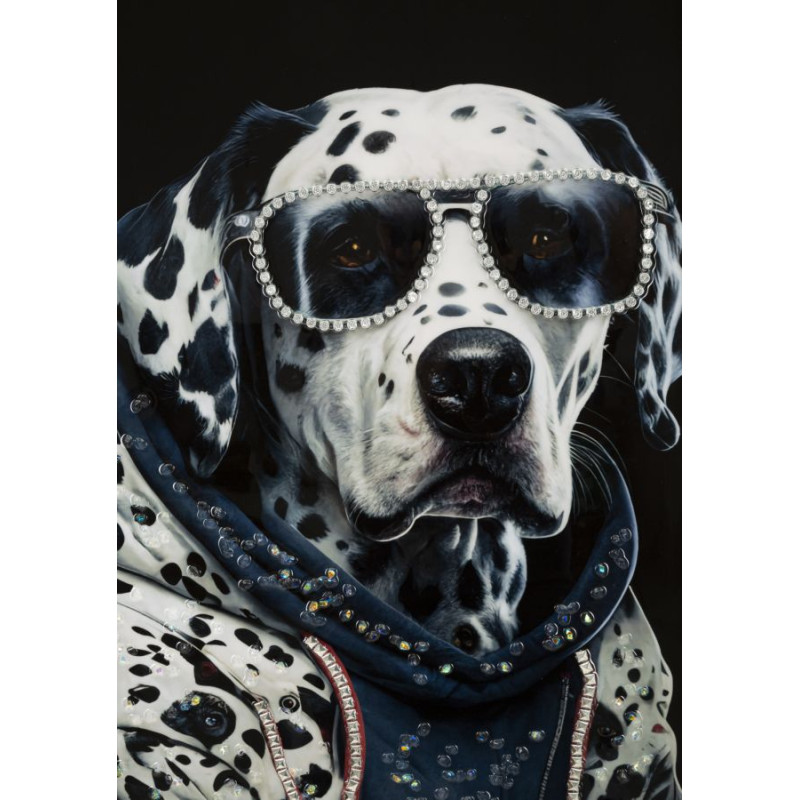 PEINTURE SUR TOILE LAQUÉE AVEC CADRE CM 53X3X73
