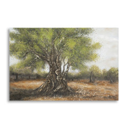 PEINTURE SUR TOILE OLIVE...