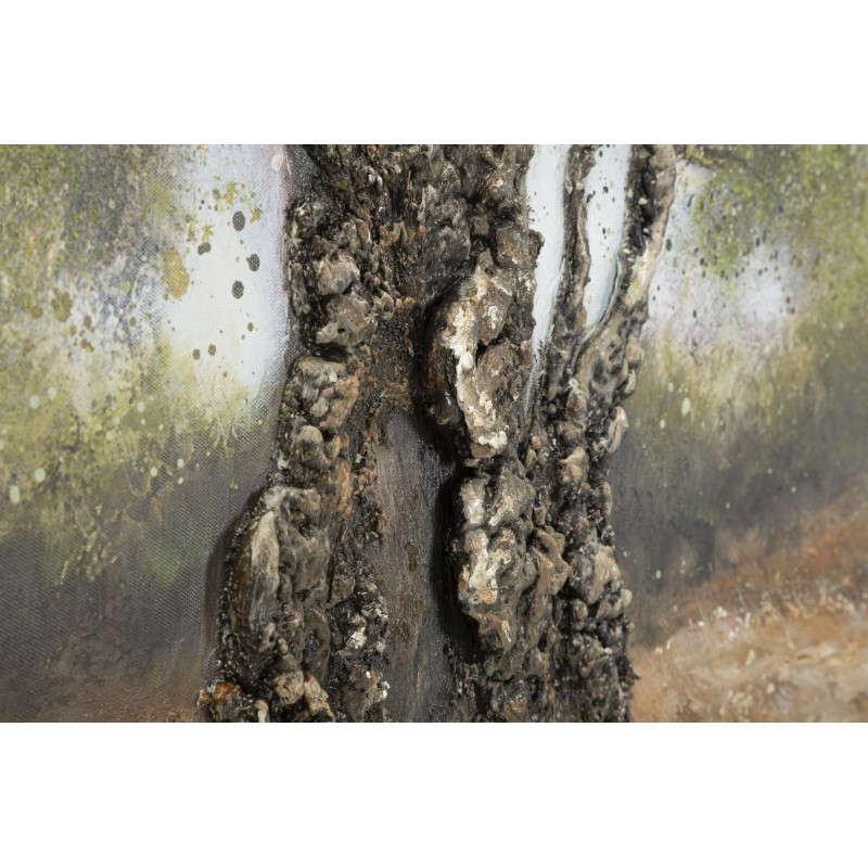 PEINTURE SUR TOILE OLIVE -C- CM 120X3,8X80