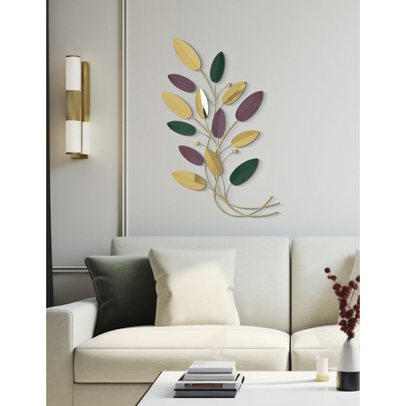 PANNEAU MURAL COLORÉ CM 59X3,8X98,4