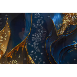 IMPRESSION SUR TOILE LAQUÉE AVEC CADRE ANDROMEDA -B- CM 60X4X90