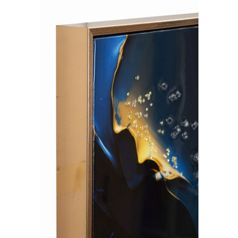 IMPRESSION SUR TOILE LAQUÉE AVEC CADRE ANDROMEDA -B- CM 60X4X90