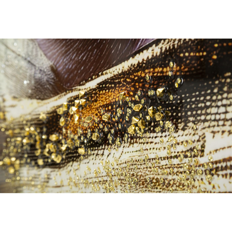 PEINTURE SUR TOILE LAQUÉE NAIROBI AVEC CADRE -A- CM 52X4X102
