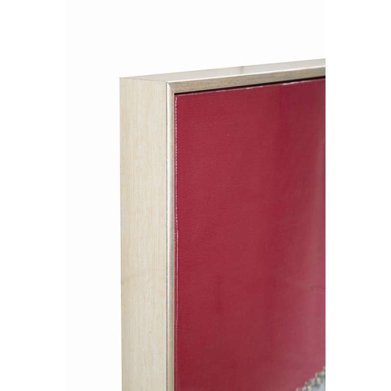 PEINTURE SUR TOILE LAQUÉE SPA DE LUXE AVEC CADRE -B- CM 82X4X82