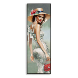 PEINTURE SUR ÉLÉGANTE TOILE...
