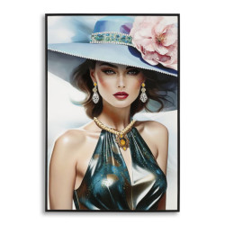 PEINTURE SUR TOILE LAQUÉE...