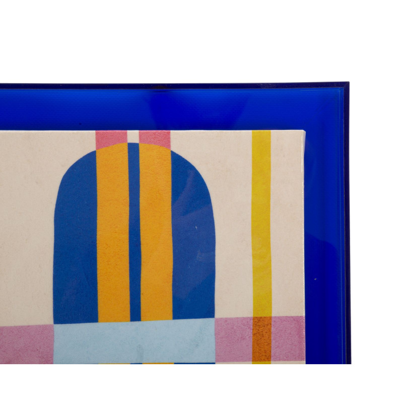 IMPRESSION SUR TOILE LAQUÉE MODIS AVEC CADRE -B- CM 60X3,3X80