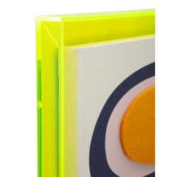 IMPRESSION SUR TOILE POP ART AVEC CADRE -A- CM 50X3,3X70