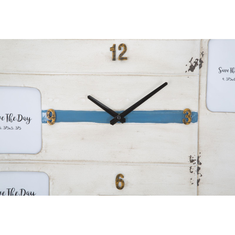 HORLOGE MURALE CARAVANE CM 79X3,50X46,50