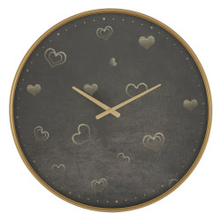 HORLOGE MURALE COEURS CM Ø...