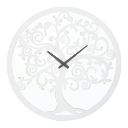 HORLOGE MURALE ARBRE BLANC...