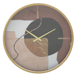 HORLOGE MURALE ART ROUGE CM...