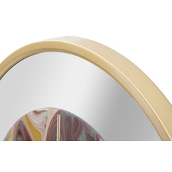 HORLOGE MURALE MIROIR MIX CM Ø 60X5