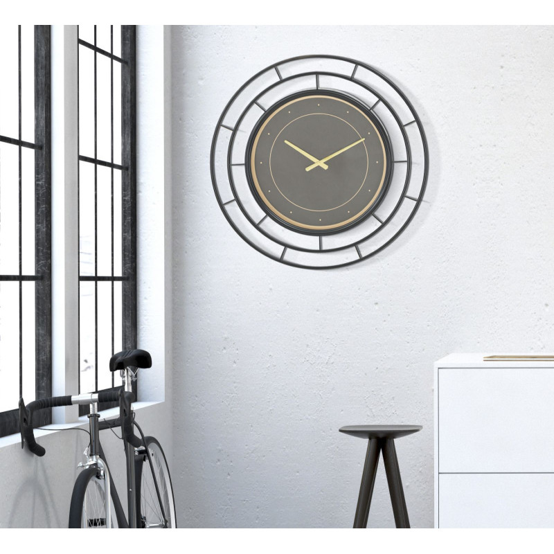 HORLOGE MURALE FASHION DARK CM Ø 70X5,5