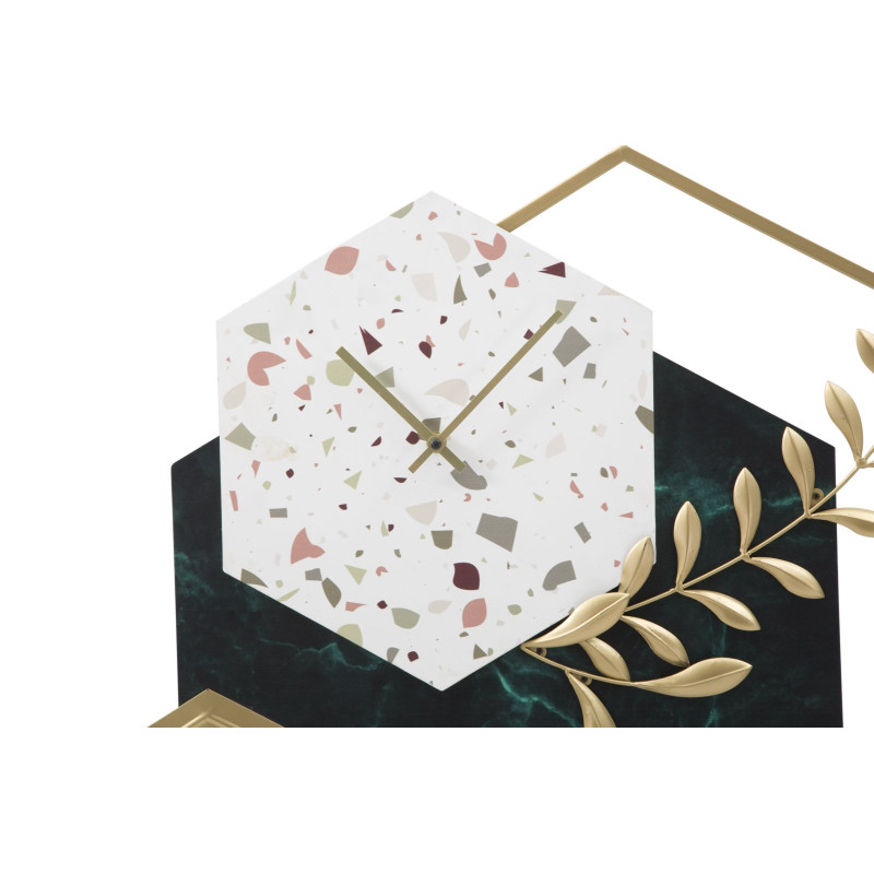 HORLOGE MURALE HEXAGONALE CM 62X4,5X62