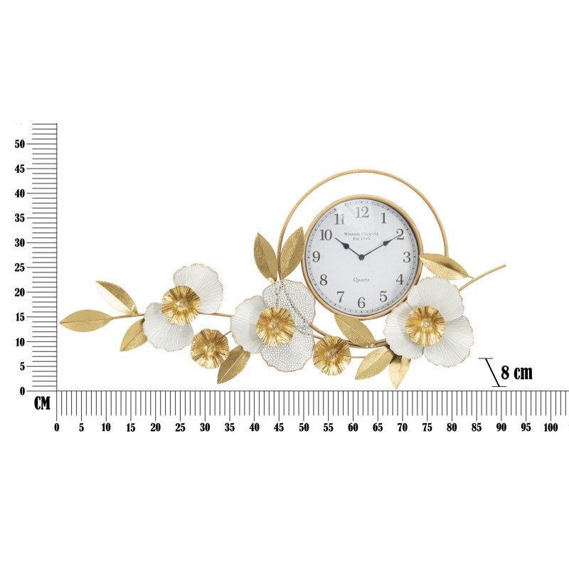 HORLOGE MURALE FLOW CM 92,5X8X45,5