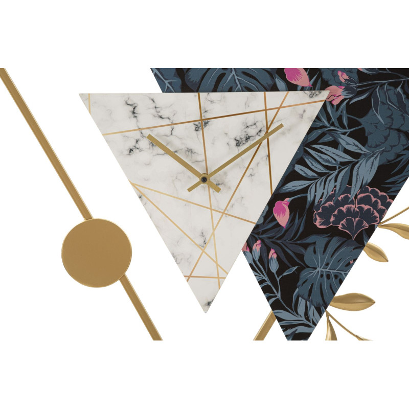HORLOGE MURALE TRIANGLE CM 75X4,5X59